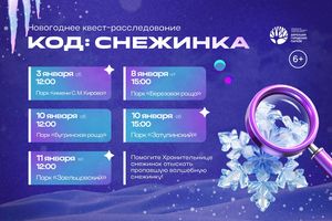 Квест-расследование «КОД: Снежинка» в парках