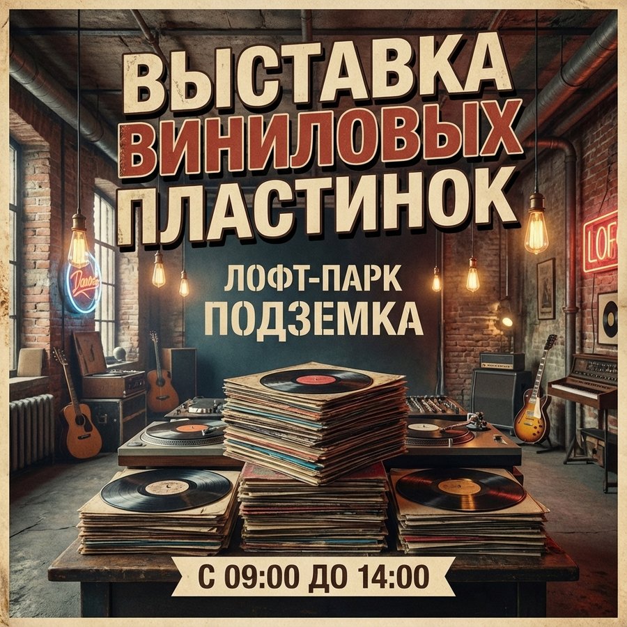 Выставка виниловых пластинок - изображение 1