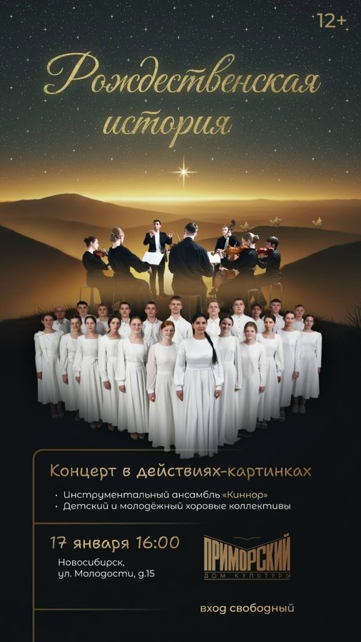 Концерт «Рождественская история» в ДК Приморский - изображение 1