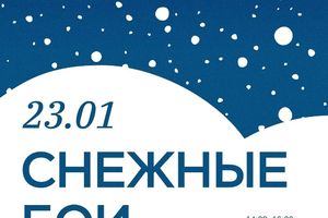 Снежные бои в День студента