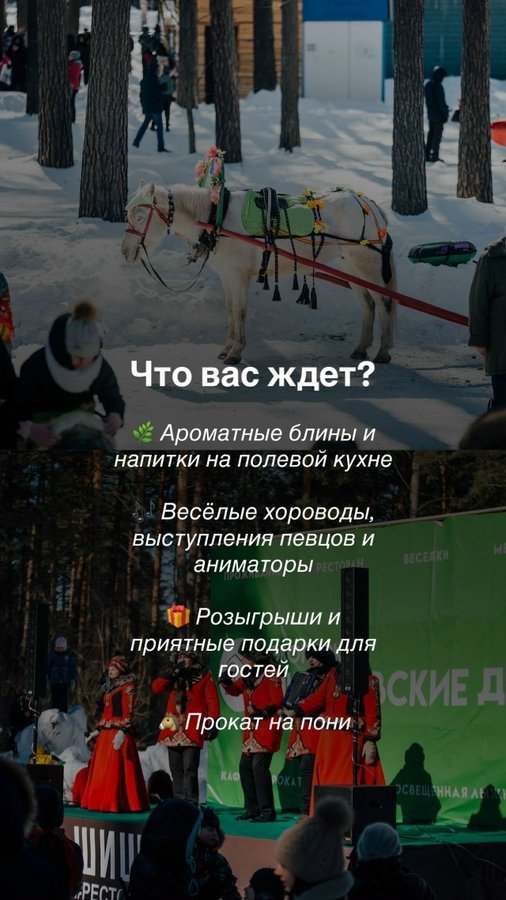 Масленица в Эко-парке Чкаловские дачи - изображение 3