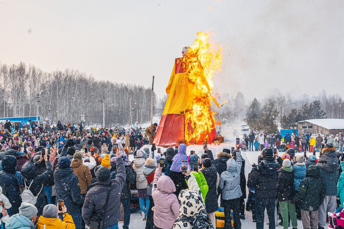 Масленица в горнолыжном комплексе «Ключи» - изображение 1
