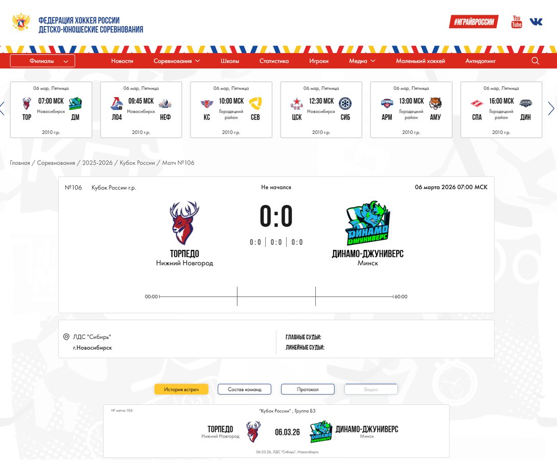 Всероссийские соревнования «Кубок России» по хоккею - изображение 2