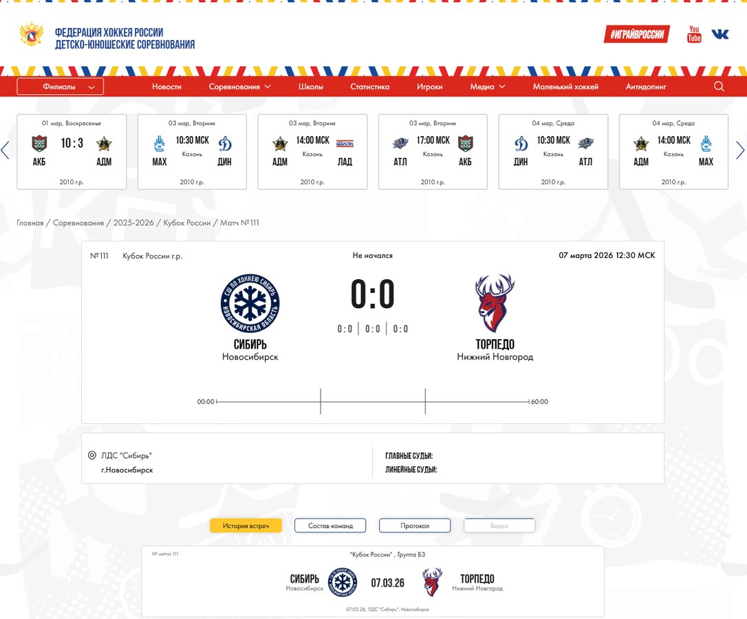 Всероссийские соревнования «Кубок России» по хоккею - изображение 4