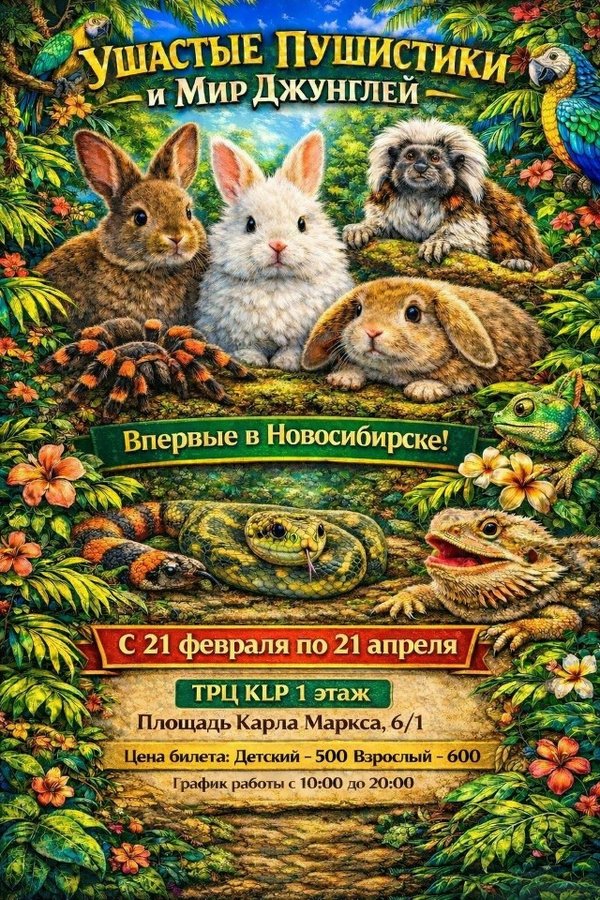 Выставка «Ушастые Пушистики и Мир Джунглей» - изображение 1