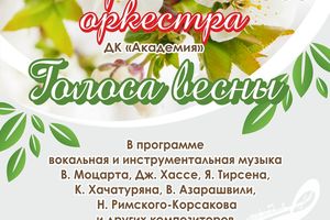 Концерт «Голоса весны» в ДК Академия