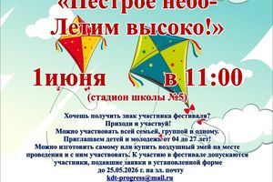 Фестиваль воздушных змеев в Бердске