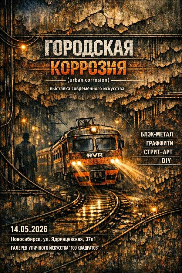 Выставка Городская коррозия в галерее 100 квадратов - изображение 1