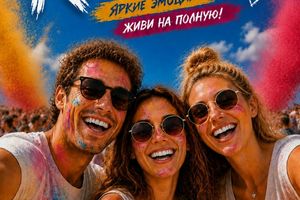 Фестиваль красок в Берёзовой роще