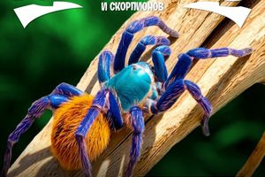 Выставка пауков и скорпионов в МЕГЕ