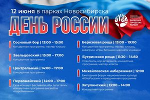 День России в парках города