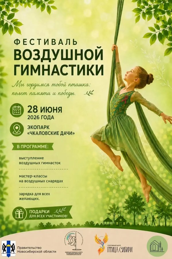 Фестиваль воздушной гимнастики | Чкаловские дачи - изображение 1