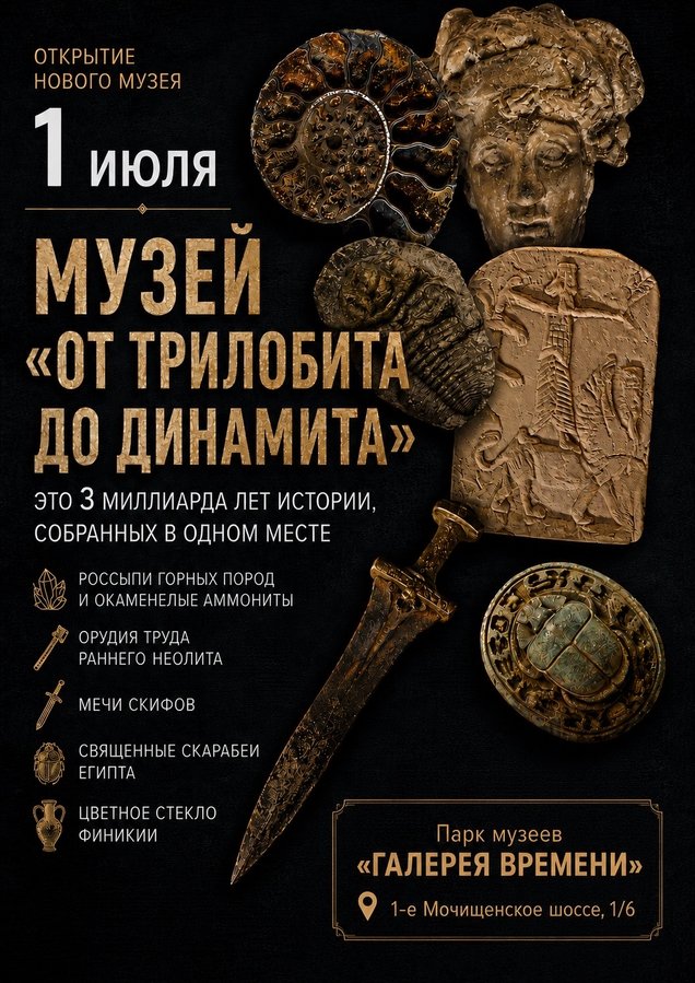 Открытие музея От трилобита до динамита - изображение 1