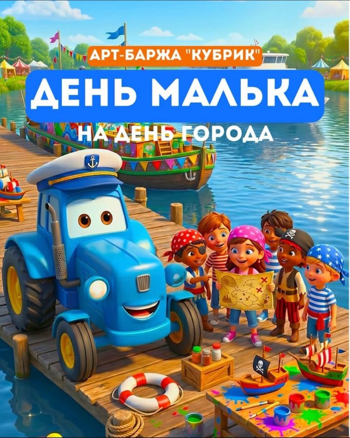 День малька на Оби: детский праздник на теплоходе - изображение 1