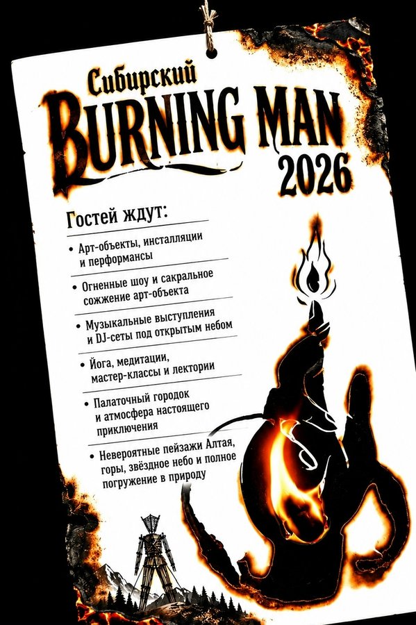 Sибирский Burning Man на Алтае - изображение 1