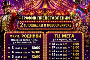 Цирк-шапито АКТИОН у МЕГИ