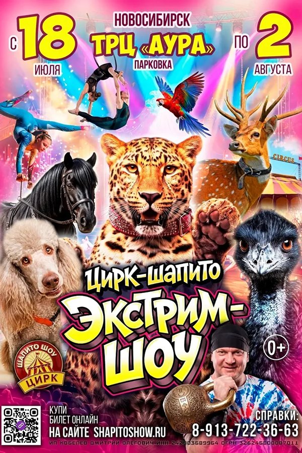 Цирк-шапито Экстрим Шоу в Новосибирске - изображение 1
