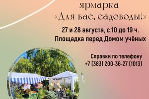 Августовская ярмарка в Академгородке