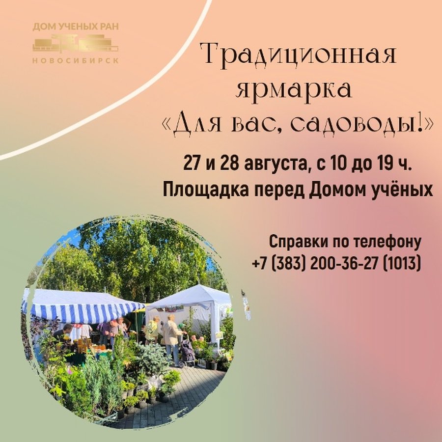 Августовская ярмарка в Академгородке - изображение 1
