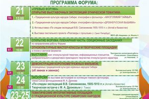 Сибирь многоликая этнокультурный форум