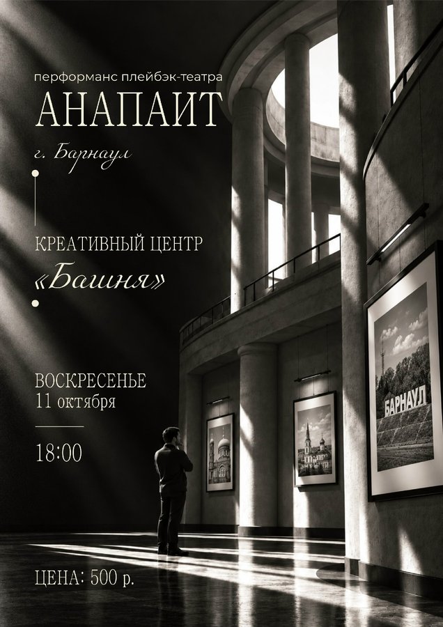 Перформанс Чёрно-белое в Башне - изображение 1