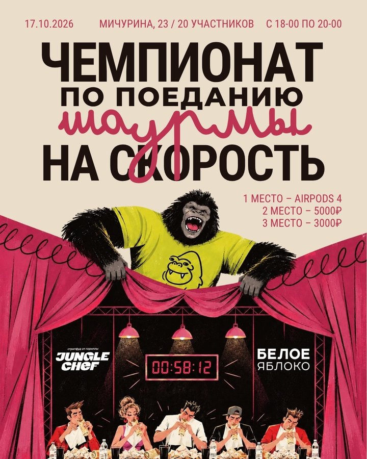 Второй турнир по поеданию шаурмы от Jungle Chef - изображение 1