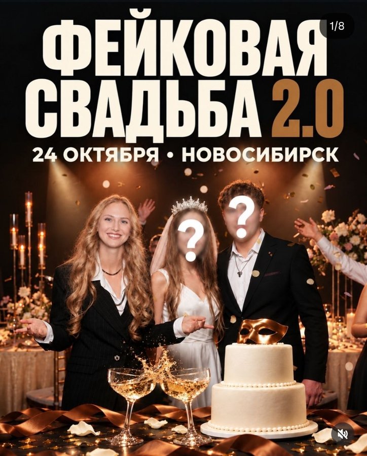 Фейковая свадьба 2.0 в Новосибирске - изображение 1