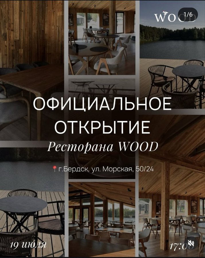 Официальное открытие ресторана WOOD в Бердске - изображение 1