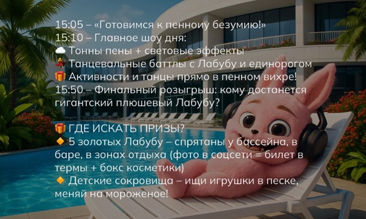 Праздник ЛАБУБУ в Термах Хвоя Новосибирск - изображение 3