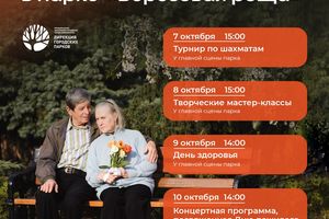 Декада пожилого человека в парке «Березовая роща»