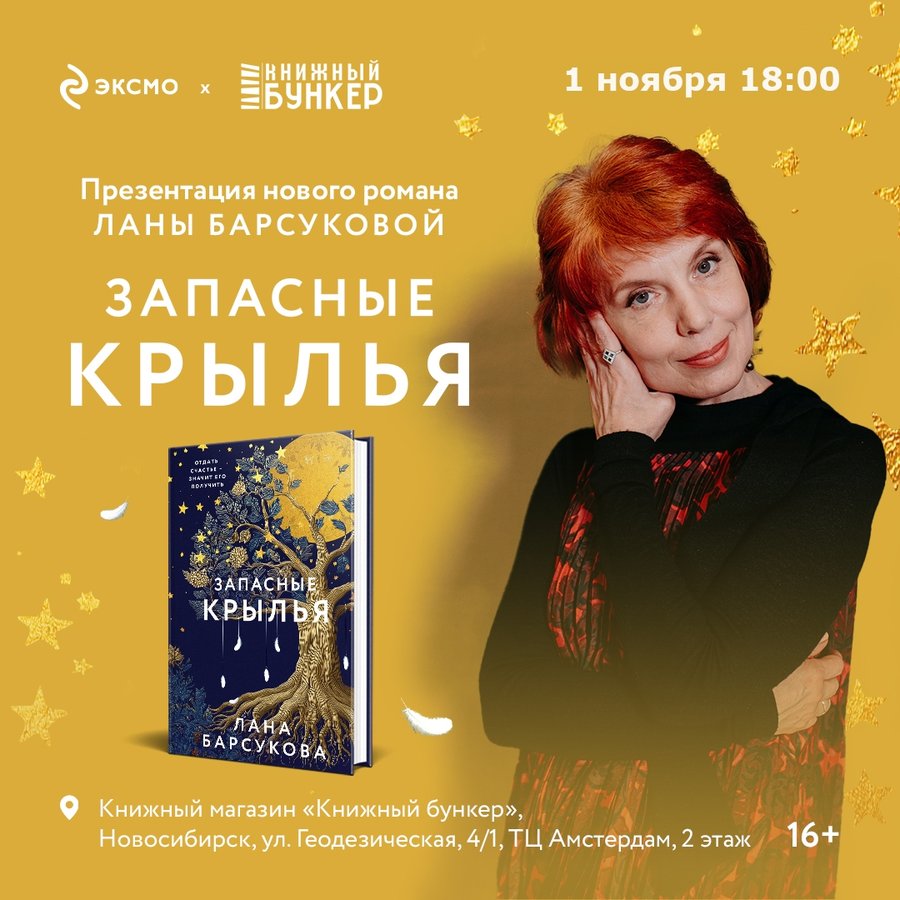 Презентация книги «Запасные крылья» с Ланой Барсуковой - изображение 1