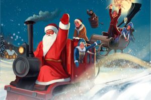 Сказочный экспресс Сибирского Деда Мороза —Новосибирск