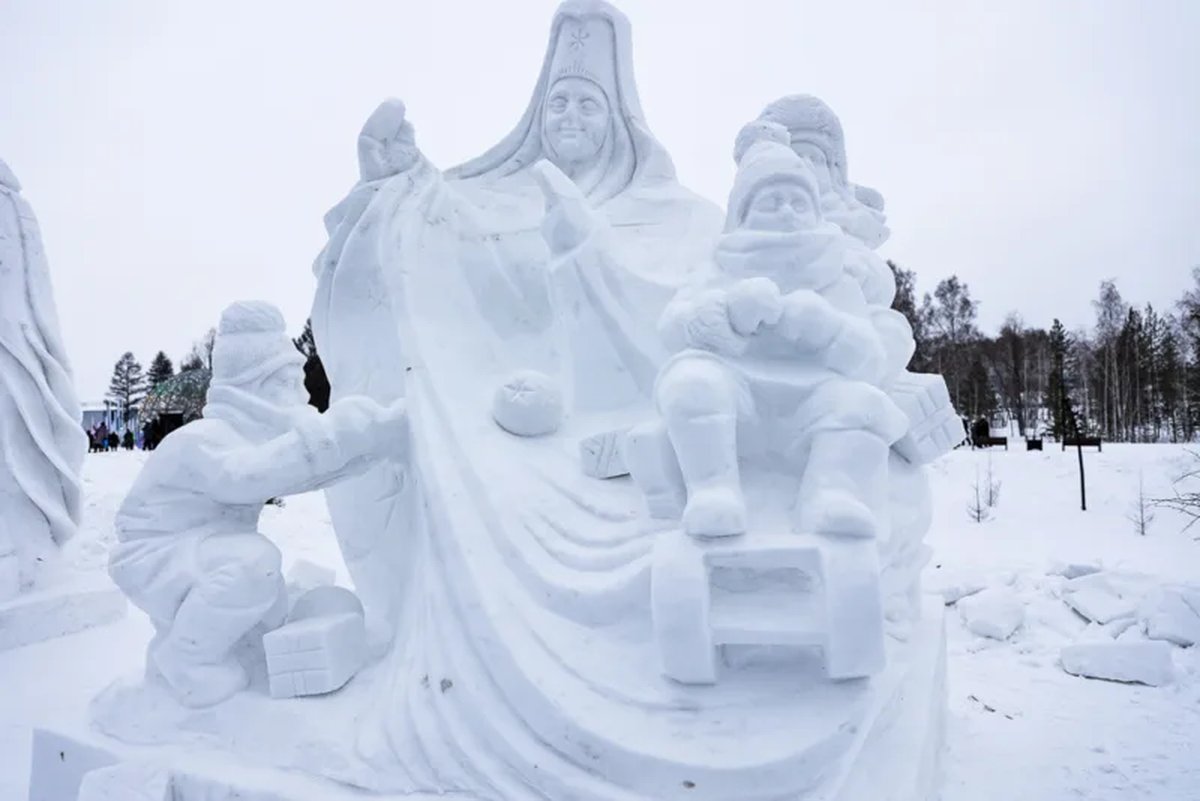 XXVI Сибирский конкурс-фестиваль снежной скульптуры - изображение 2